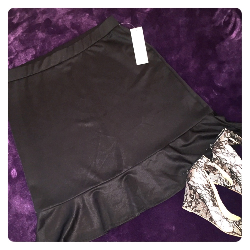 Ny Collection Black Skirt